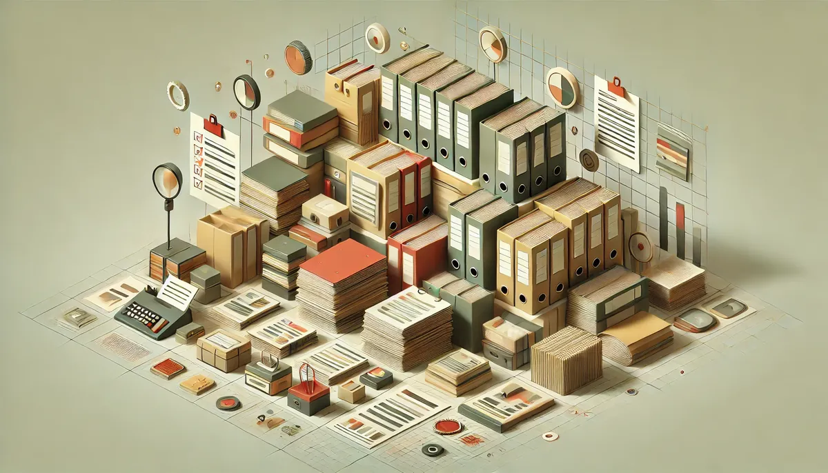 Illustration de documents juridiques organisés et sécurisés